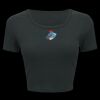 Ladies' Poly-Cotton Crop T-Shirt Thumbnail