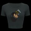 Ladies' Poly-Cotton Crop T-Shirt Thumbnail