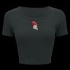 Ladies' Poly-Cotton Crop T-Shirt Thumbnail