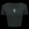 Ladies' Poly-Cotton Crop T-Shirt Thumbnail