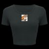 Ladies' Poly-Cotton Crop T-Shirt Thumbnail