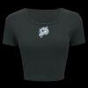Ladies' Poly-Cotton Crop T-Shirt Thumbnail