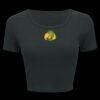 Ladies' Poly-Cotton Crop T-Shirt Thumbnail