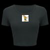 Ladies' Poly-Cotton Crop T-Shirt Thumbnail