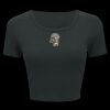 Ladies' Poly-Cotton Crop T-Shirt Thumbnail