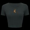 Ladies' Poly-Cotton Crop T-Shirt Thumbnail