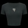 Ladies' Poly-Cotton Crop T-Shirt Thumbnail