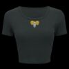 Ladies' Poly-Cotton Crop T-Shirt Thumbnail