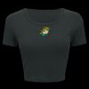 Ladies' Poly-Cotton Crop T-Shirt Thumbnail