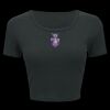Ladies' Poly-Cotton Crop T-Shirt Thumbnail