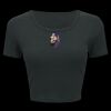 Ladies' Poly-Cotton Crop T-Shirt Thumbnail