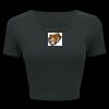Ladies' Poly-Cotton Crop T-Shirt Thumbnail