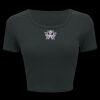 Ladies' Poly-Cotton Crop T-Shirt Thumbnail