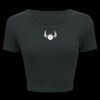 Ladies' Poly-Cotton Crop T-Shirt Thumbnail