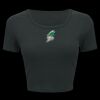 Ladies' Poly-Cotton Crop T-Shirt Thumbnail