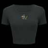 Ladies' Poly-Cotton Crop T-Shirt Thumbnail