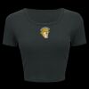 Ladies' Poly-Cotton Crop T-Shirt Thumbnail