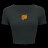 Ladies' Poly-Cotton Crop T-Shirt Thumbnail
