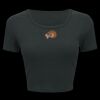 Ladies' Poly-Cotton Crop T-Shirt Thumbnail