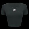 Ladies' Poly-Cotton Crop T-Shirt Thumbnail