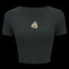 Ladies' Poly-Cotton Crop T-Shirt Thumbnail