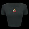 Ladies' Poly-Cotton Crop T-Shirt Thumbnail
