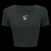 Ladies' Poly-Cotton Crop T-Shirt Thumbnail