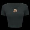 Ladies' Poly-Cotton Crop T-Shirt Thumbnail