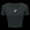 Ladies' Poly-Cotton Crop T-Shirt Thumbnail