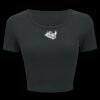 Ladies' Poly-Cotton Crop T-Shirt Thumbnail
