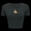 Ladies' Poly-Cotton Crop T-Shirt Thumbnail