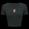 Ladies' Poly-Cotton Crop T-Shirt Thumbnail