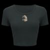 Ladies' Poly-Cotton Crop T-Shirt Thumbnail