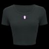 Ladies' Poly-Cotton Crop T-Shirt Thumbnail