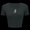 Ladies' Poly-Cotton Crop T-Shirt Thumbnail