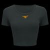 Ladies' Poly-Cotton Crop T-Shirt Thumbnail