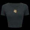 Ladies' Poly-Cotton Crop T-Shirt Thumbnail