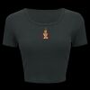 Ladies' Poly-Cotton Crop T-Shirt Thumbnail