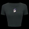 Ladies' Poly-Cotton Crop T-Shirt Thumbnail