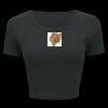 Ladies' Poly-Cotton Crop T-Shirt Thumbnail