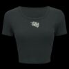 Ladies' Poly-Cotton Crop T-Shirt Thumbnail