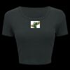 Ladies' Poly-Cotton Crop T-Shirt Thumbnail
