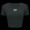 Ladies' Poly-Cotton Crop T-Shirt Thumbnail