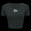 Ladies' Poly-Cotton Crop T-Shirt Thumbnail