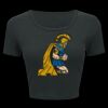 Ladies' Poly-Cotton Crop T-Shirt Thumbnail