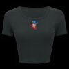 Ladies' Poly-Cotton Crop T-Shirt Thumbnail