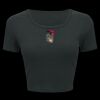 Ladies' Poly-Cotton Crop T-Shirt Thumbnail