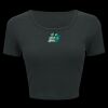 Ladies' Poly-Cotton Crop T-Shirt Thumbnail