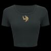 Ladies' Poly-Cotton Crop T-Shirt Thumbnail