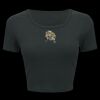 Ladies' Poly-Cotton Crop T-Shirt Thumbnail
